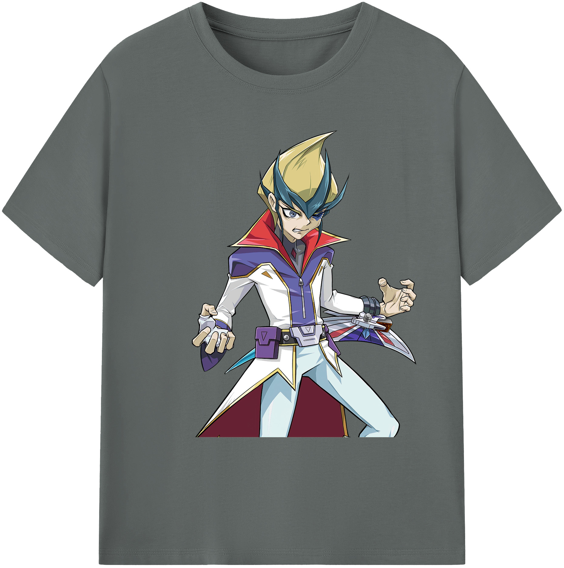 （画像用） 遊☆戯☆王 Yu-Gi-Oh! 綿100％ メンズ半袖Tシャツ｜肌触りやわらか＆通気性